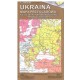 Ukraina 1:3 000 000 mapa