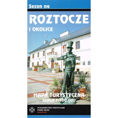 Sezon na Roztocze mapa 1:100 000
