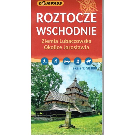 Roztocze Wschodnie Ziemia Lubaczowska okolice Jarosławia 1:50 000