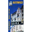 Katowice. Plan miasta