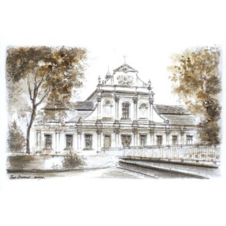 Zwierzyniec - barokowy kościół pw. św. Jana Nepomucena